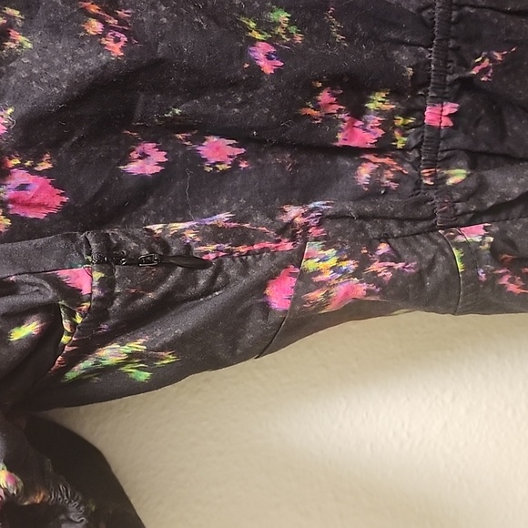 Pam & Gela Neon Ditsy Dress sz Small - Picture 10 of 15